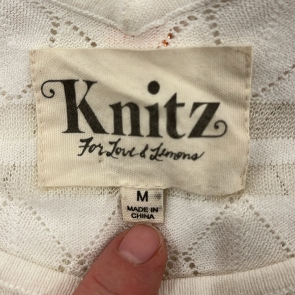 For Love and Lemons Knitz Joni midi dress with cutouts - Picture 12 of 14